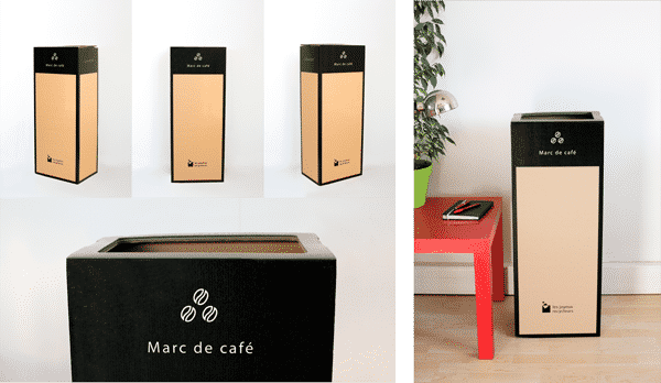 Page box - Recyclage du Marc de café en entreprise