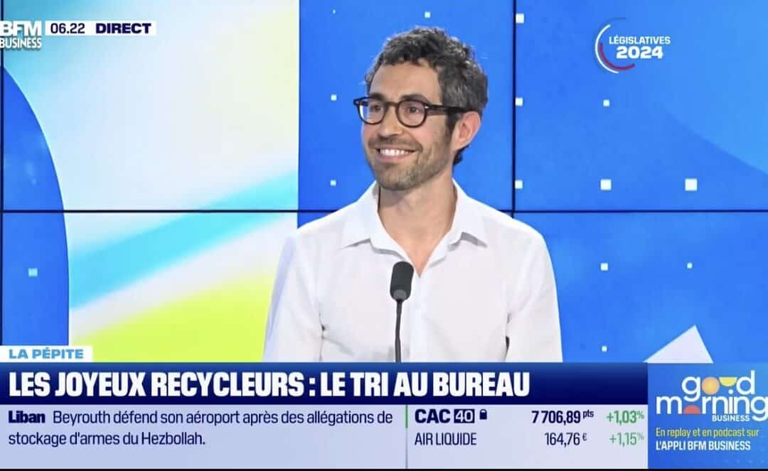 La pépite : Les Joyeux Recycleurs, le tri au bureau, par Annalisa Cappellin