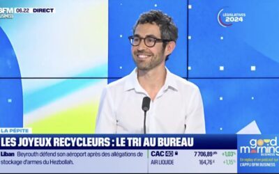 La pépite : Les Joyeux Recycleurs, le tri au bureau, par Annalisa Cappellin