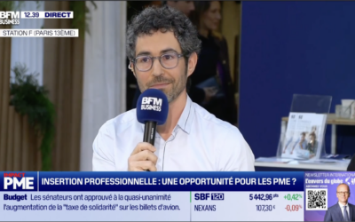 Futur et insertion : David Pironon, notre DG, s’exprime sur BFMTV