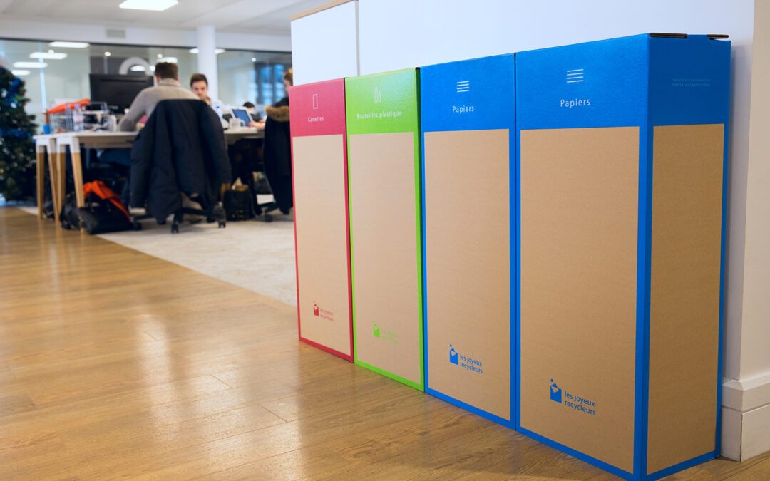 Des box de tri au reporting CO₂ : les outils d’une entreprise engagée