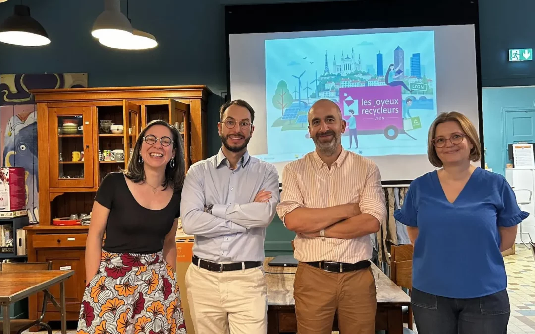 Lancement des Joyeux Recycleurs à Lyon : retour sur la soirée !